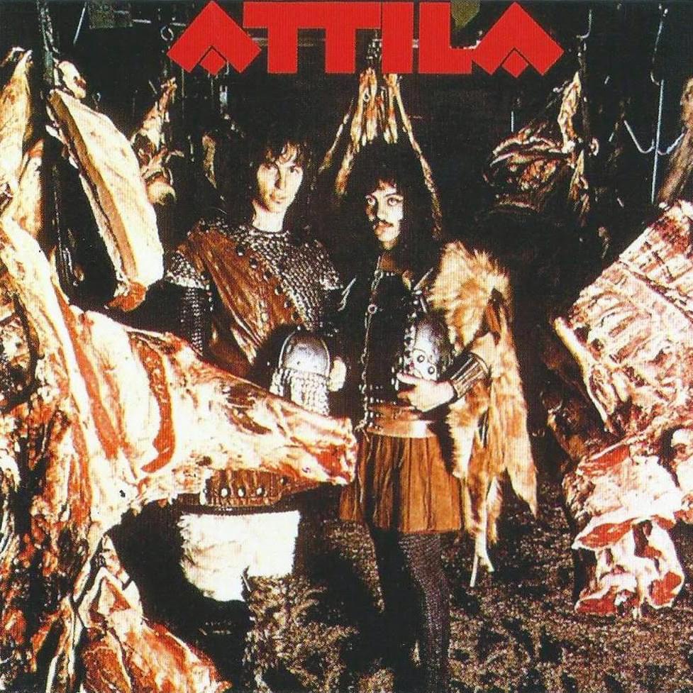 Album cover art for "Holy Moses" by Attila (Rock Duo)