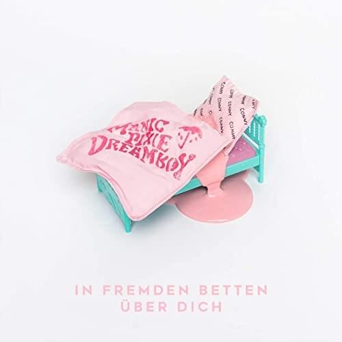 Album cover art for "In fremden Betten über dich" by CONNY