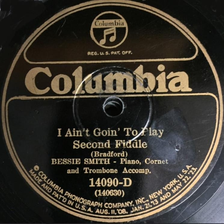 Album cover art for "I Ain’t Goin’ to Play Second Fiddle" by Bessie Smith