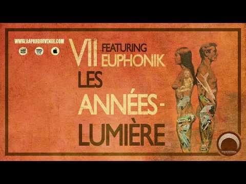 Album cover art for "Les années-lumière" by VII & Euphonik