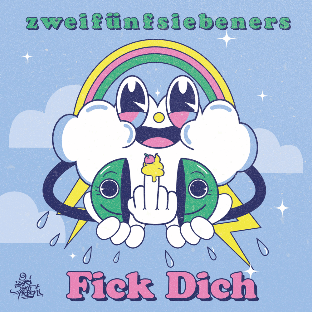 Album cover art for "Fick Dich" by 257ers