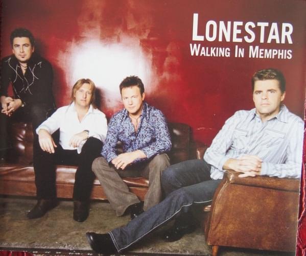 Album cover art for "Walking in Memphis" by Lonestar