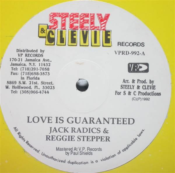 Album cover art for "Love Is Guaranteed" by Jack Radics