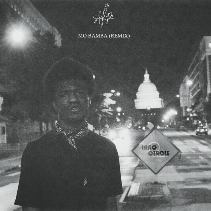 Album cover art for "Mo Bamba (Remix)" by Akinola Pedro