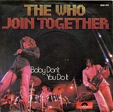 Album cover art for "Join Together" by The Who