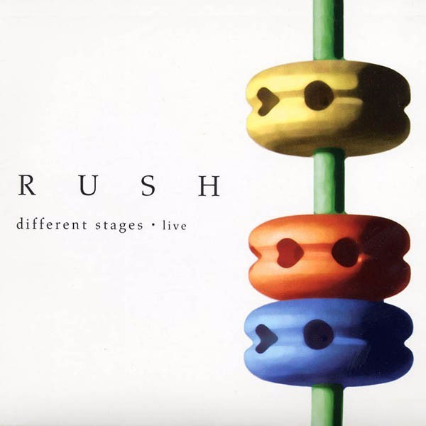 Album cover art for "2112 [Different Stages Live]" by Rush