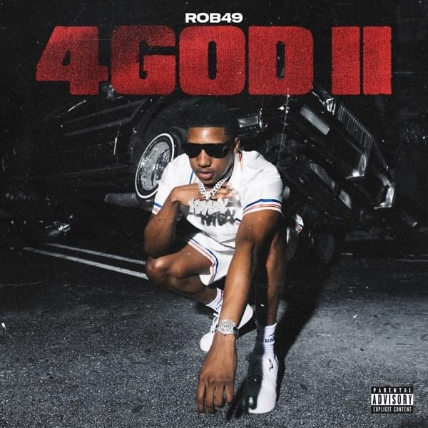 Album cover art for "4GOD II" by Rob49