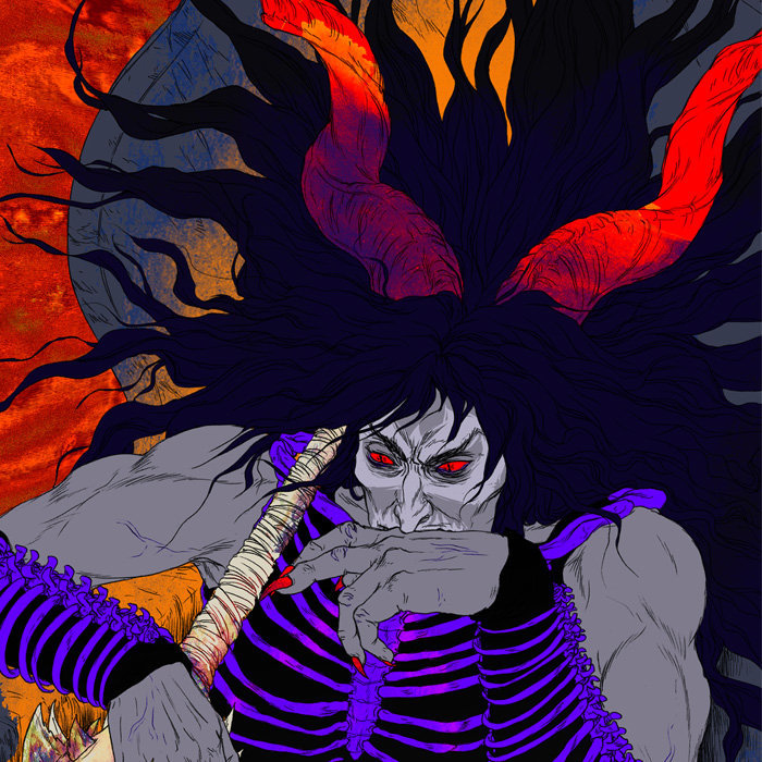 Album cover art for "Purple Tyrant" by Kevin “UWBW” Grant