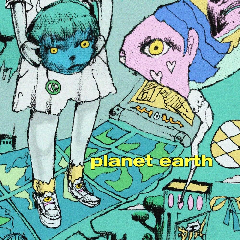 Album cover art for "Planet Earth" by Khary