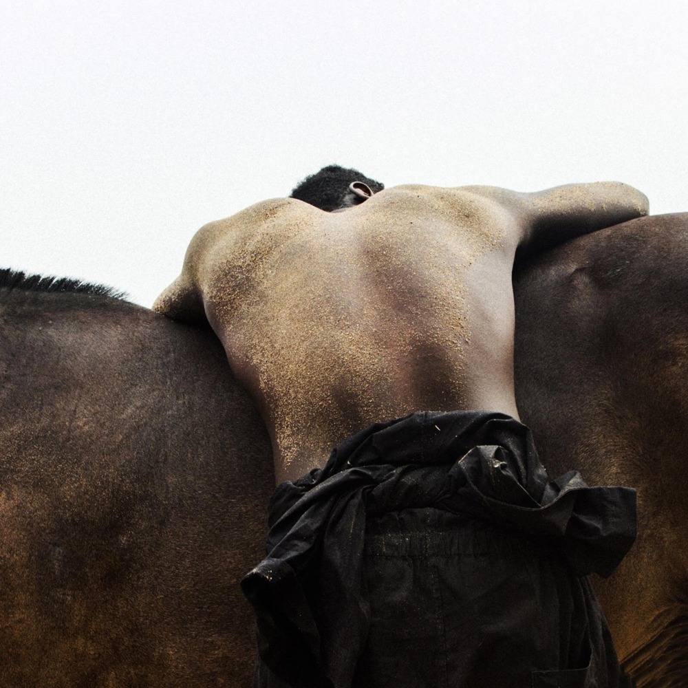 Album cover art for "Quarrel" by Moses Sumney