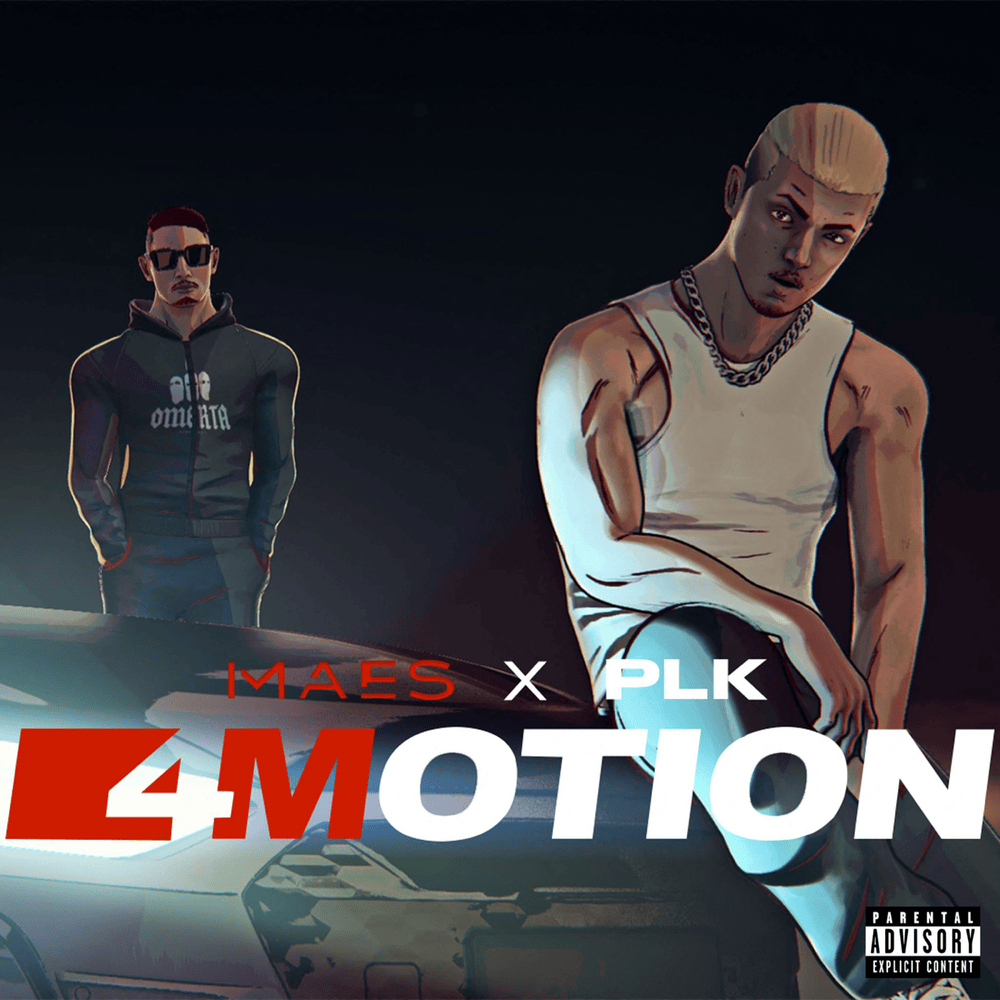 Album cover art for "4MOTION" by Maes & PLK