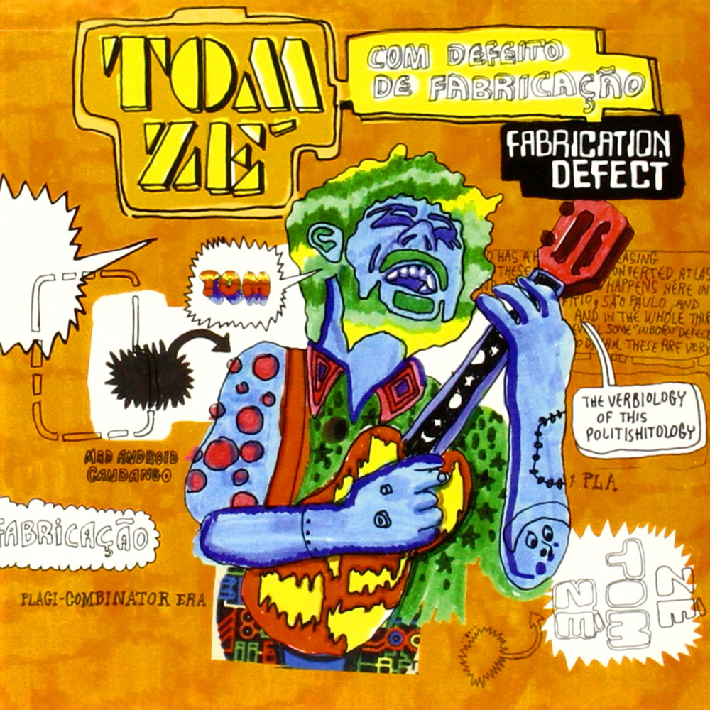 Album cover art for "Gene" by Tom Zé