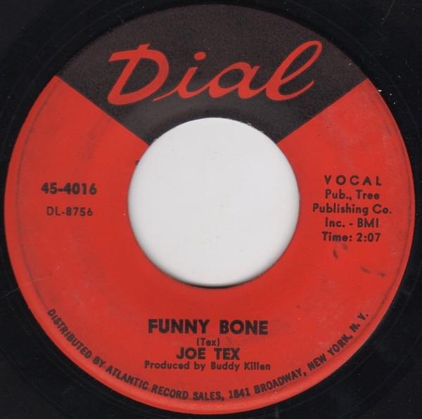 Album cover art for "Funny Bone" by Joe Tex