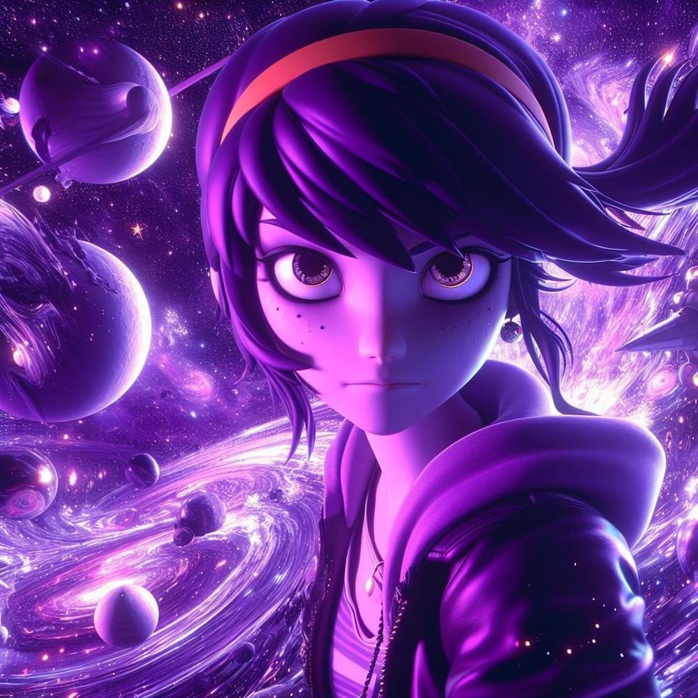 Album cover art for "PhantomDarkgirl!" by Stu26