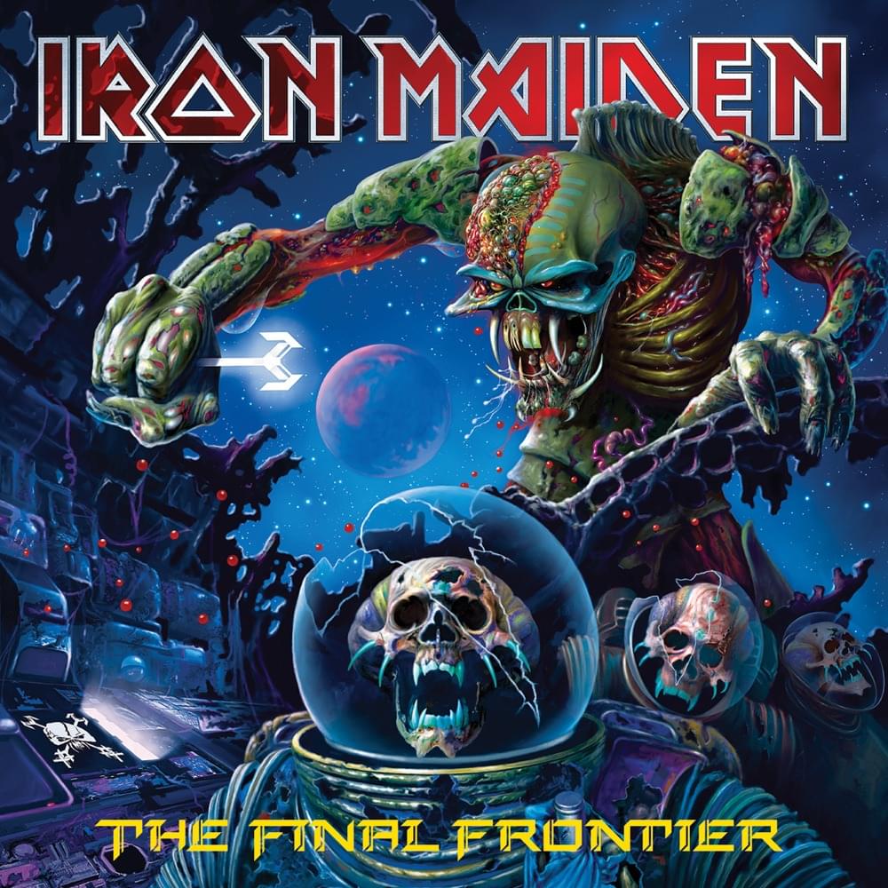 Album cover art for "Starblind" by Iron Maiden