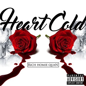 Album cover art for "Heart Cold" by Rich Homie Quan