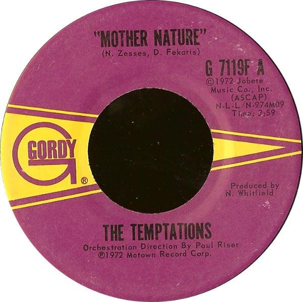 Album cover art for "Mother Nature [Stereo Promo Version]" by The Temptations