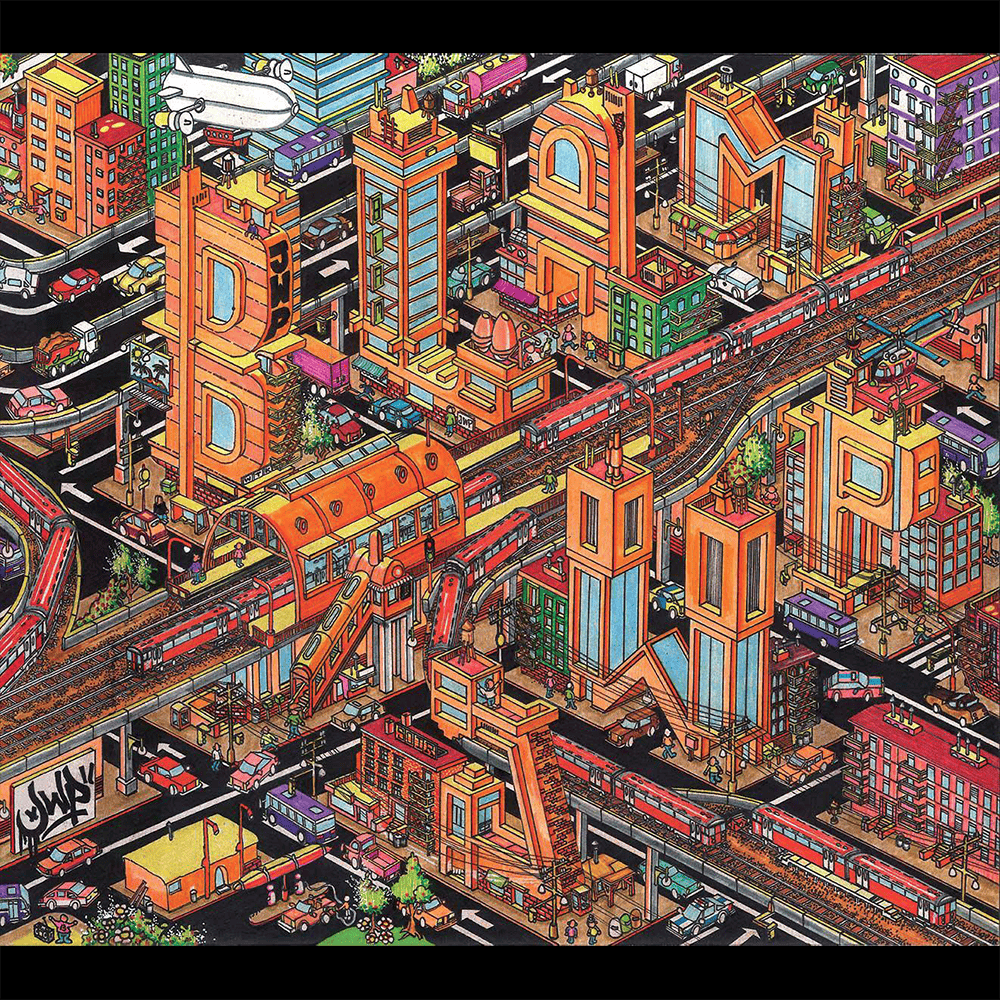 Album cover art for "Blam" by JWP