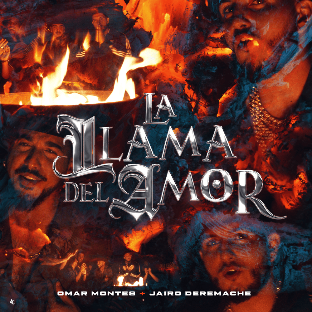 Album cover art for "La Llama del Amor (Riega Este Querer - Rumba/Alborea)" by Omar Montes