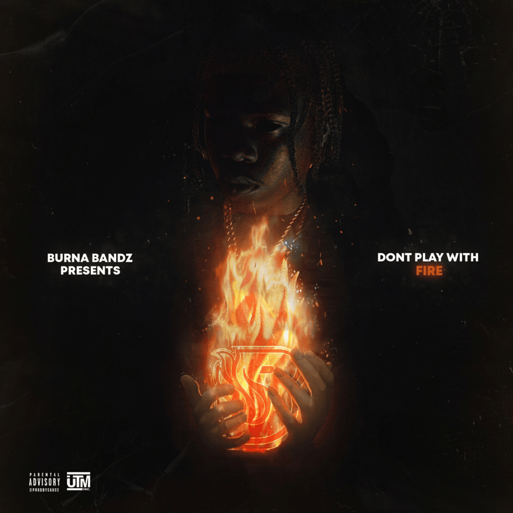 Album cover art for "Frustrating" by Burna Bandz