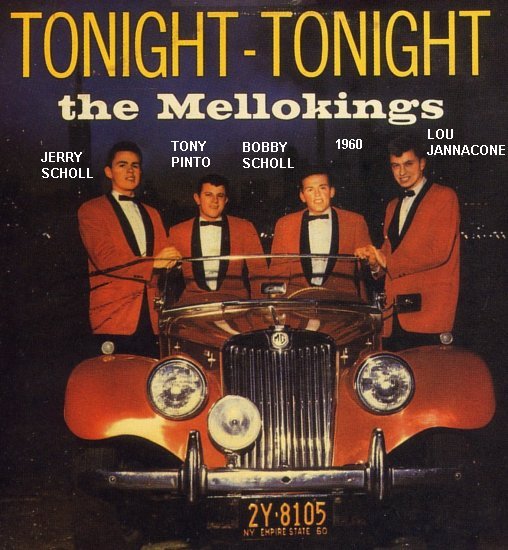 Album cover art for "Tonight, Tonight" by The Mello-Kings
