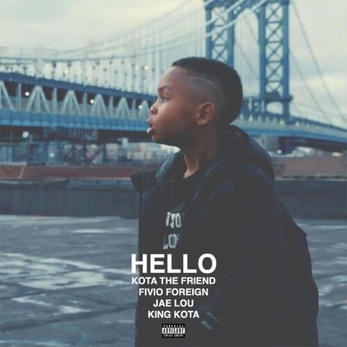 Album cover art for "HELLO" by Kota the Friend
