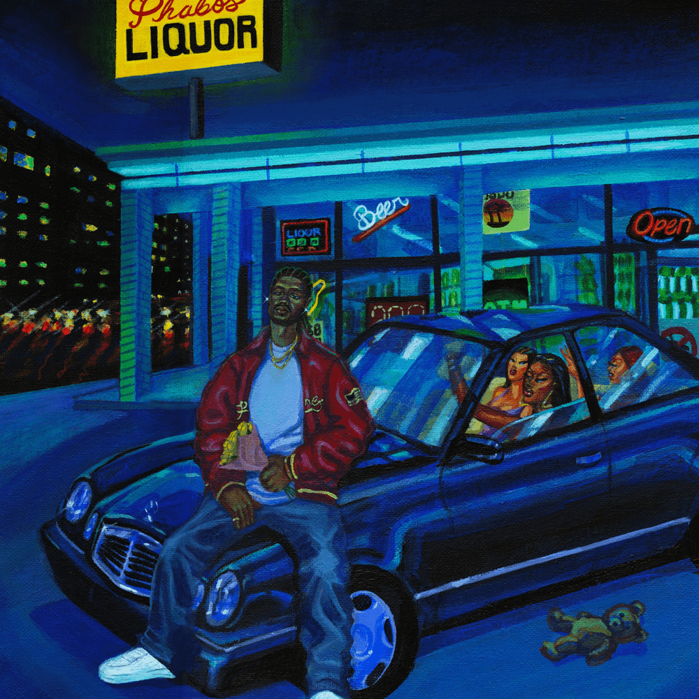 Album cover art for "Achy" by PHABO