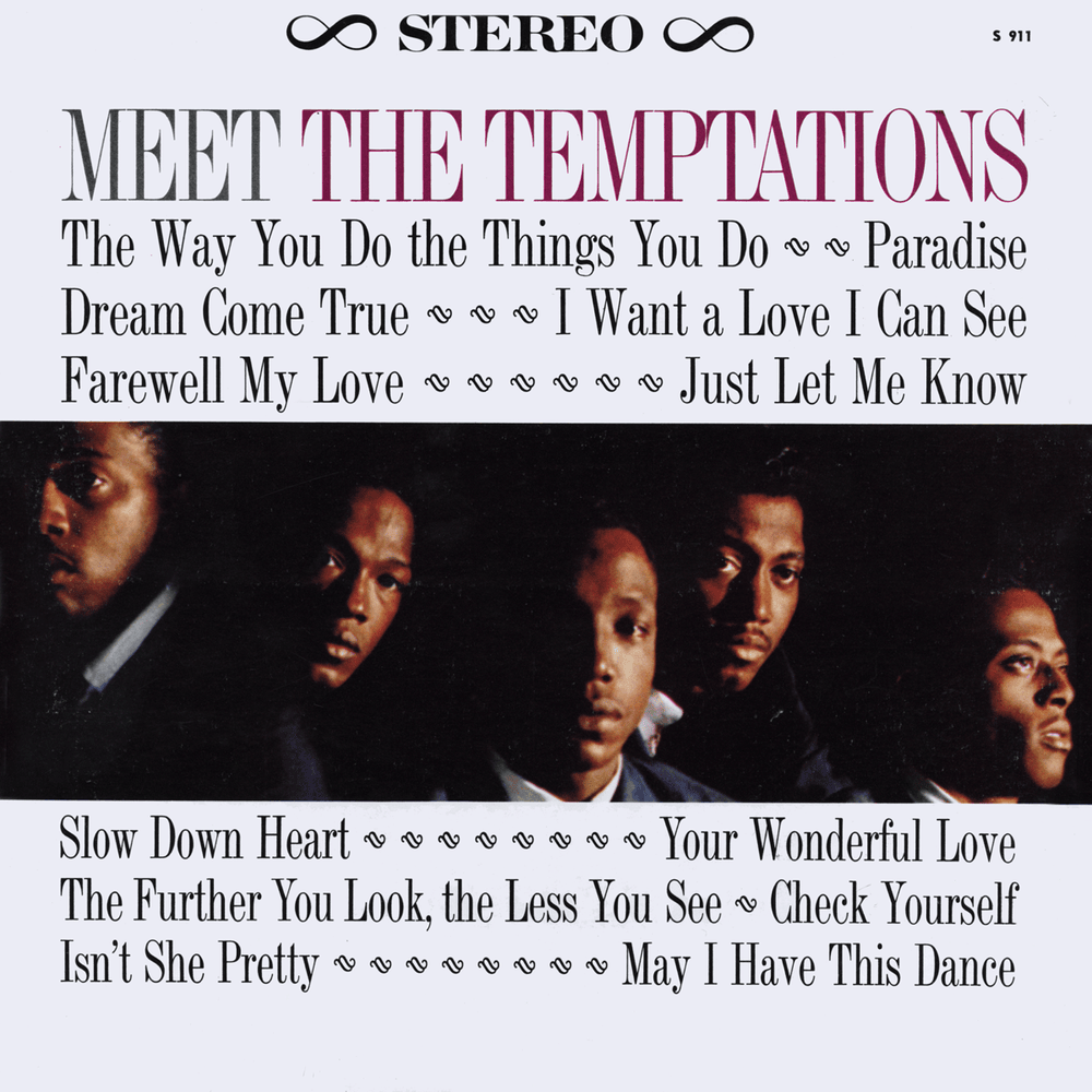 Album cover art for "Slow Down Heart" by The Temptations