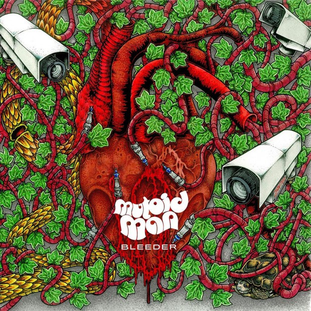 Album cover art for "Soft Spot in My Skull" by Mutoid Man