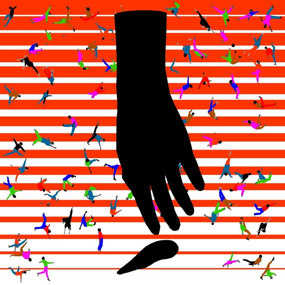 Album cover art for "Risk It (HAAi Remix)" by Austra
