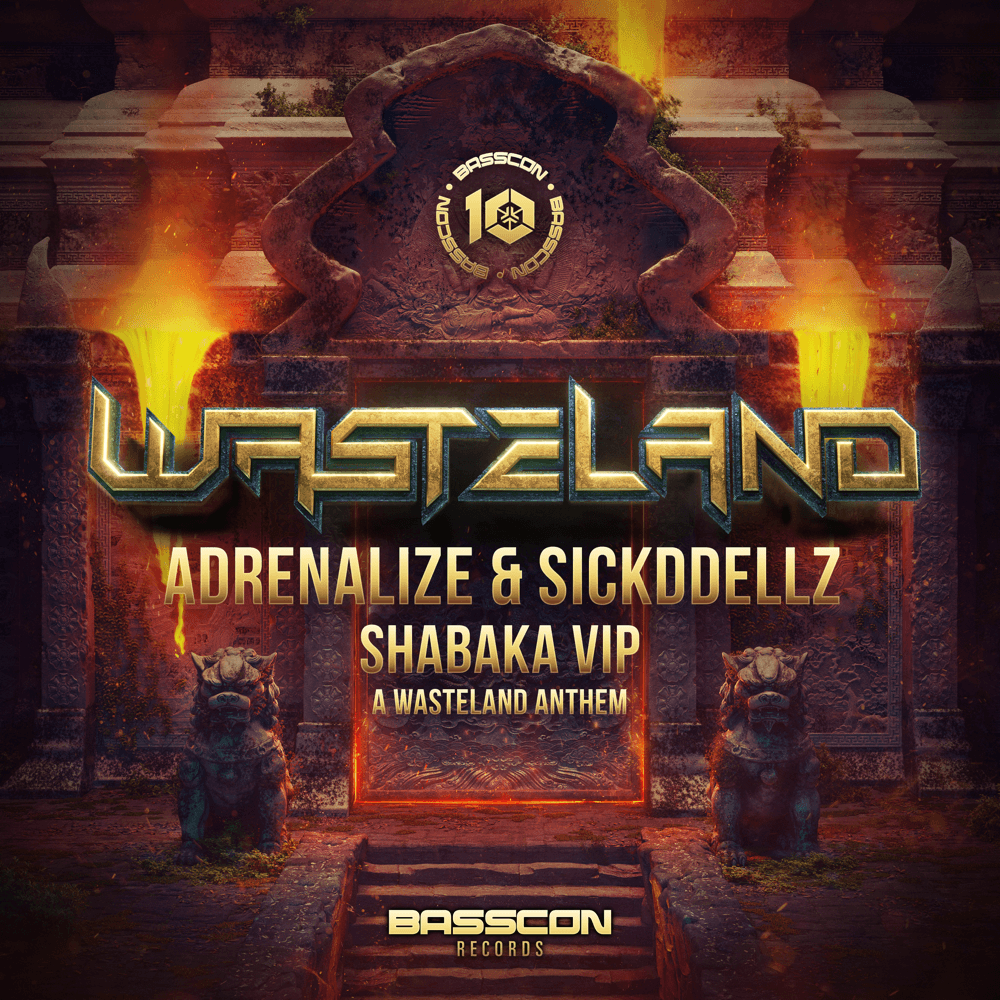 Album cover art for "Shabaka (A Wasteland Anthem) [VIP]" by Adrenalize