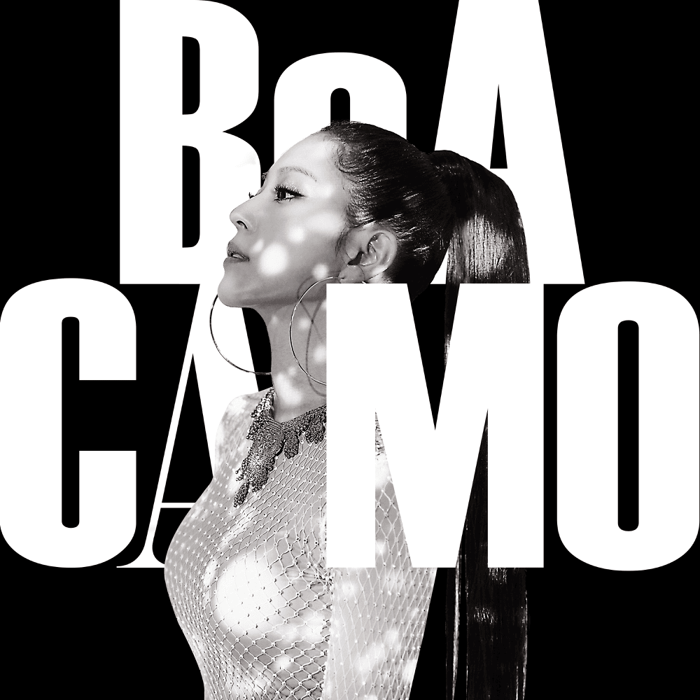 Album cover art for "CAMO" by BoA (보아)