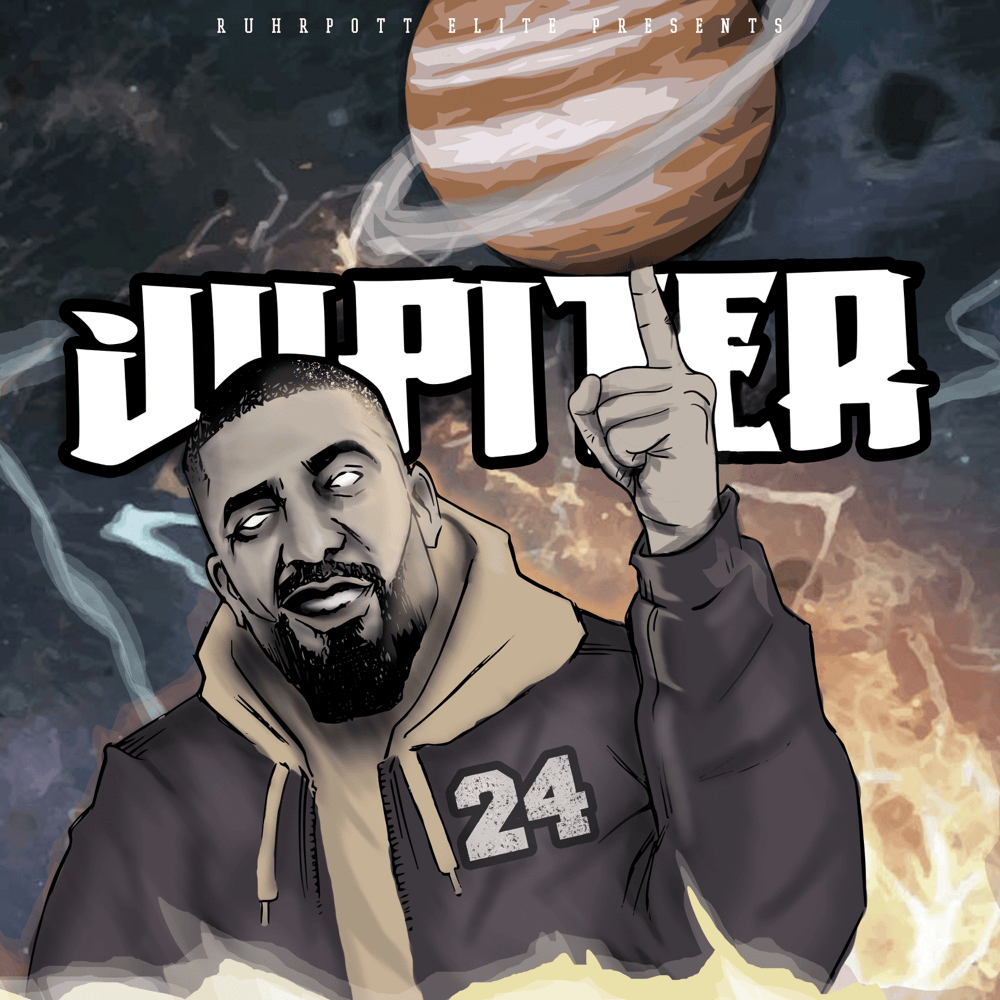 Album cover art for "JUPITER" by Fard