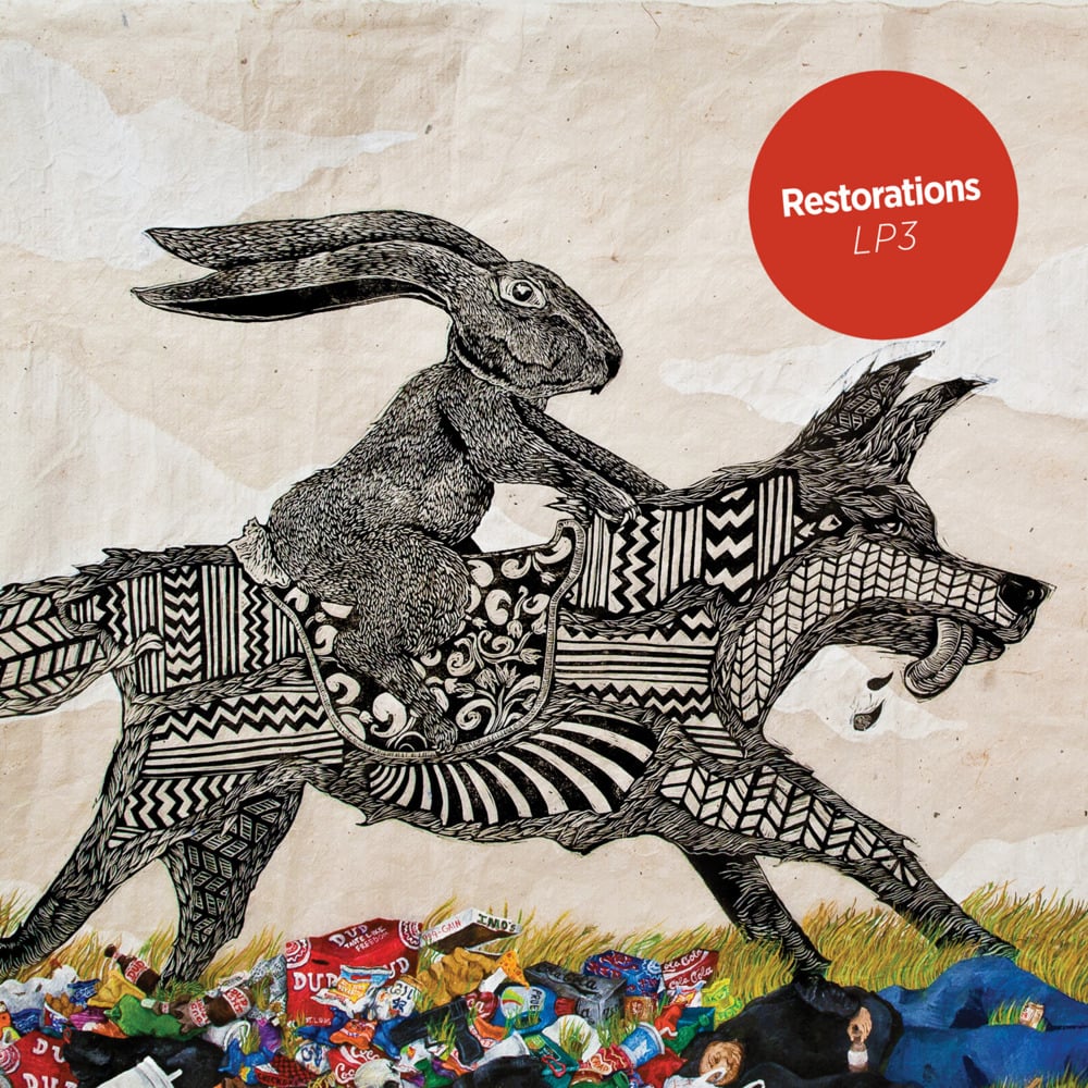 Album cover art for "Wales" by Restorations