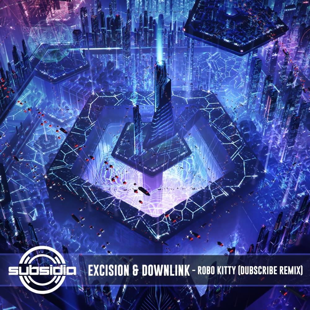 Album cover art for "Robo Kitty (Dubscribe Remix)" by Excision