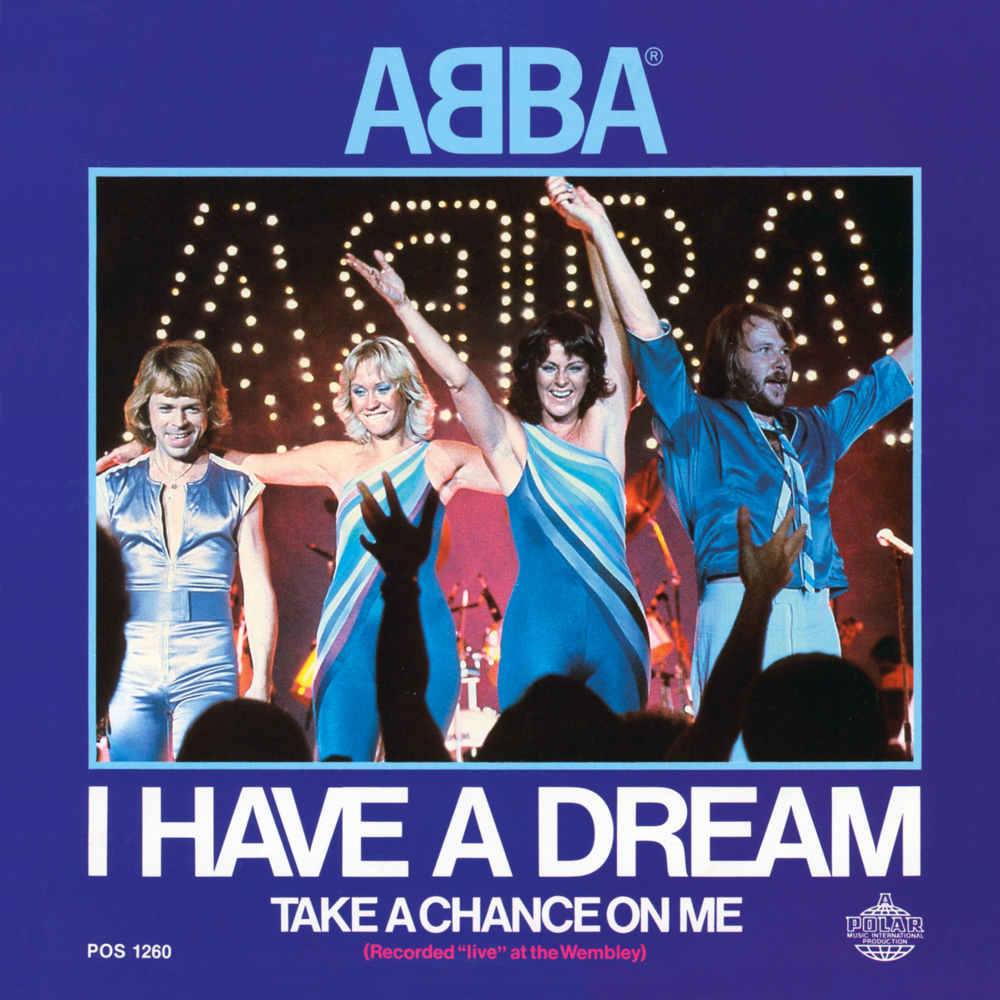 Album cover art for "I Have a Dream" by ABBA