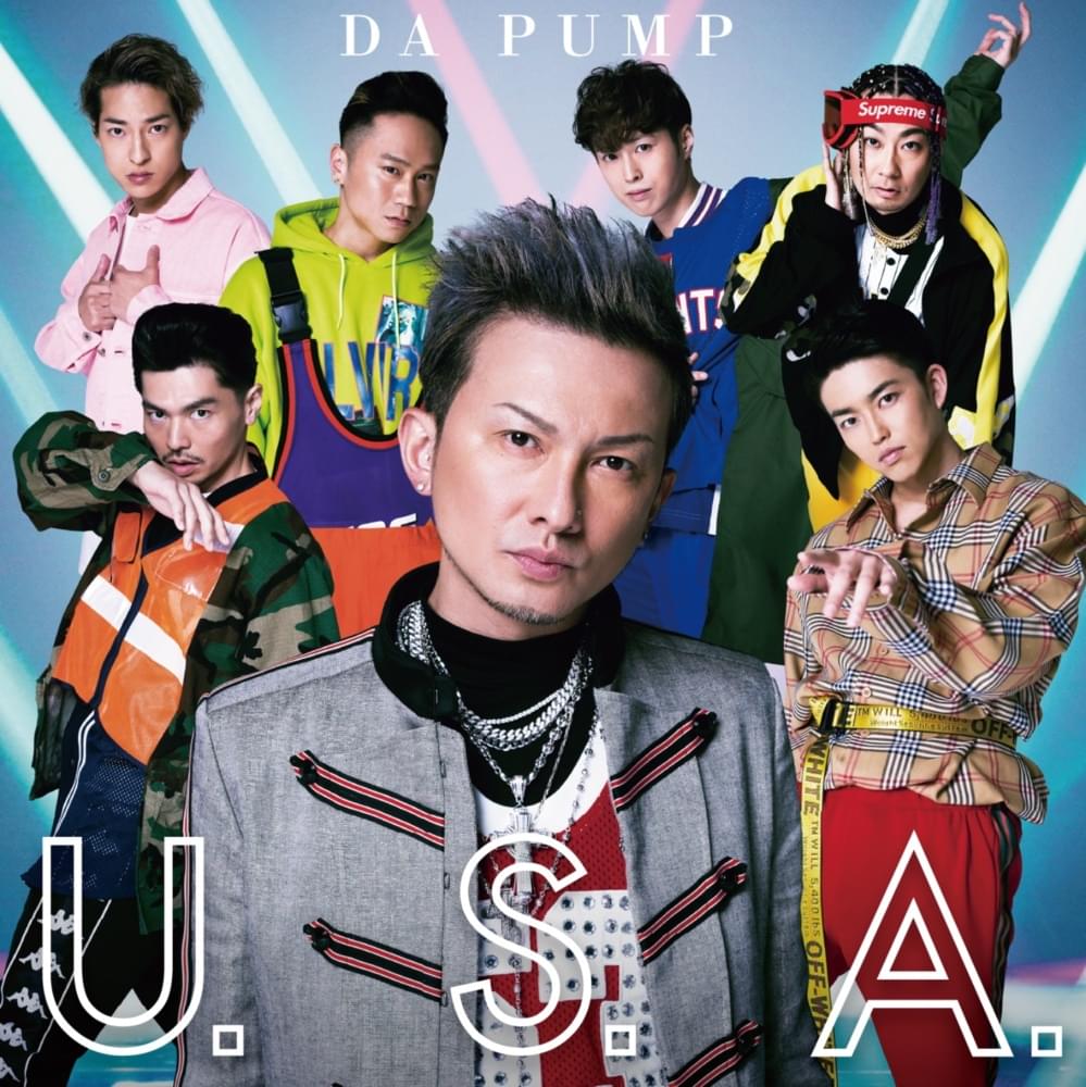 Album cover art for "U.S.A." by DA PUMP