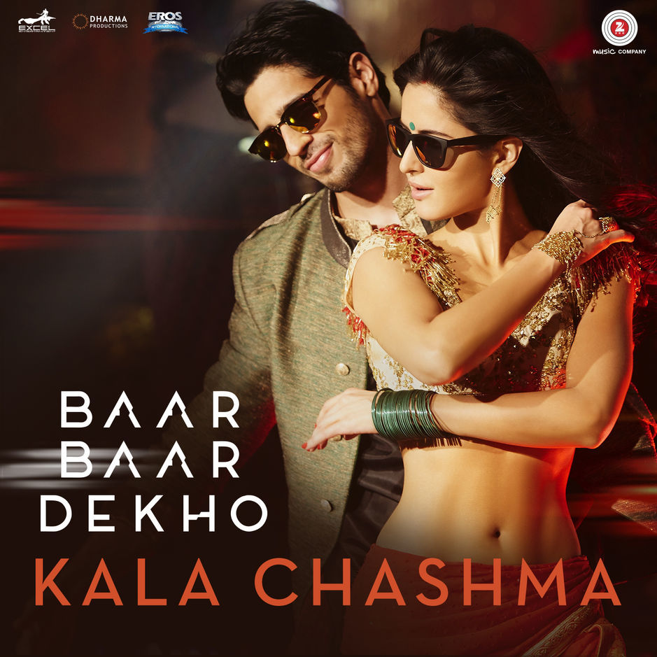 Album cover art for "Kala Chashma" by Amar Arshi & Neha Kakkar & Badshah