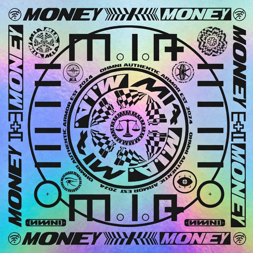 Album cover art for "MONEY" by M.I.A.