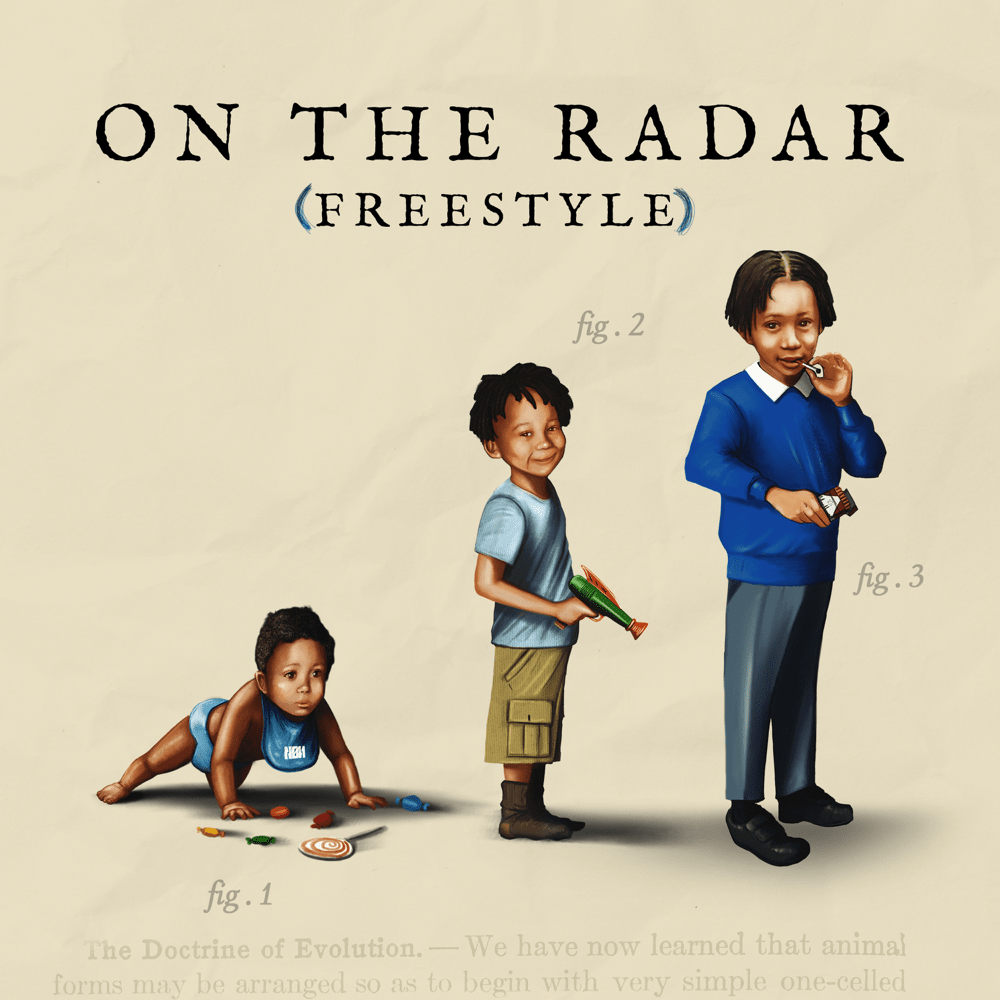 Album cover art for "On The Radar (Freestyle)" by Digga D