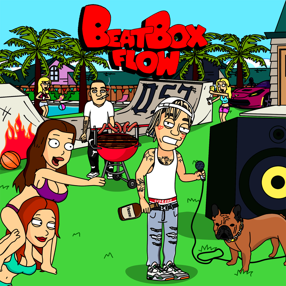 Album cover art for "Beat Box Flow" by LIL MORTY