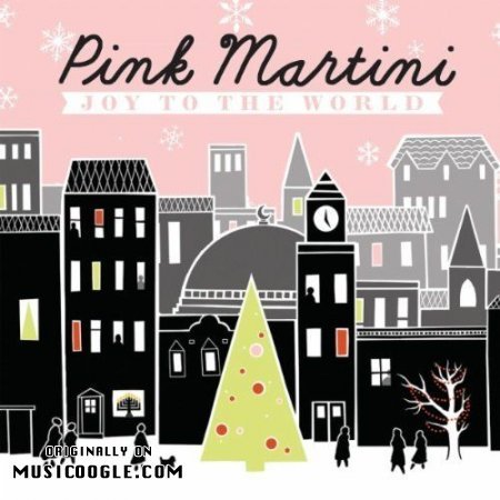 Album cover art for "Santa Baby" by Pink Martini