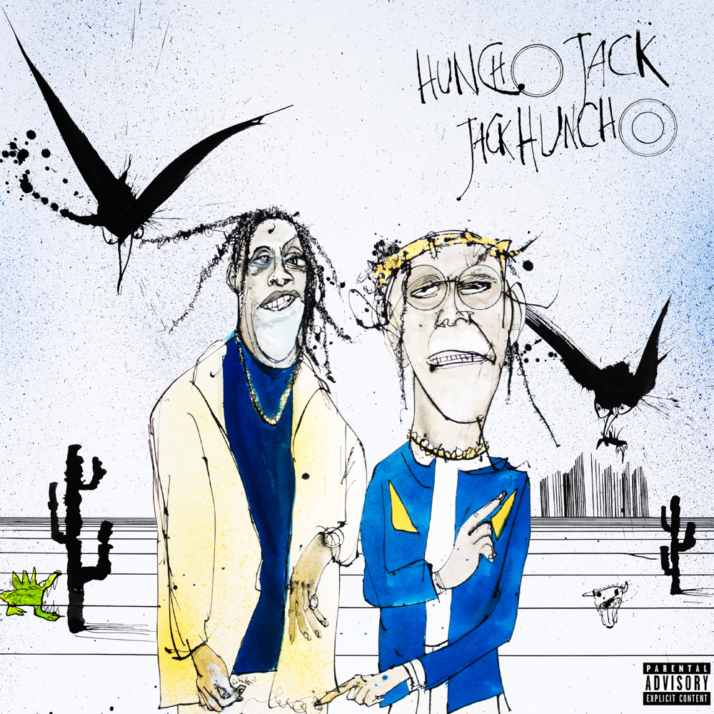 Album cover art for "Eye 2 Eye" by HUNCHO JACK & Takeoff