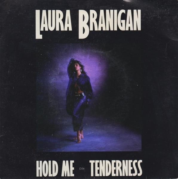 Album cover art for "Hold Me" by Laura Branigan