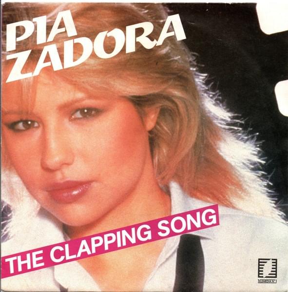Album cover art for "The Clapping Song" by Pia Zadora