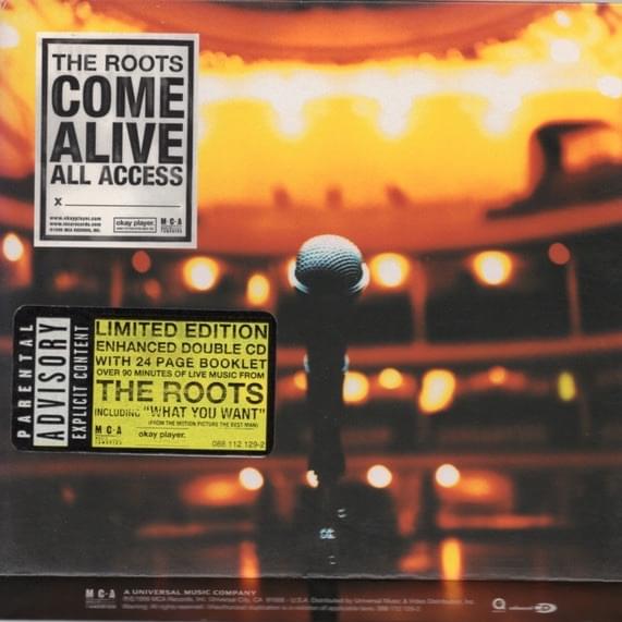 Cover image for The Roots Come Alive (Limited Edition)