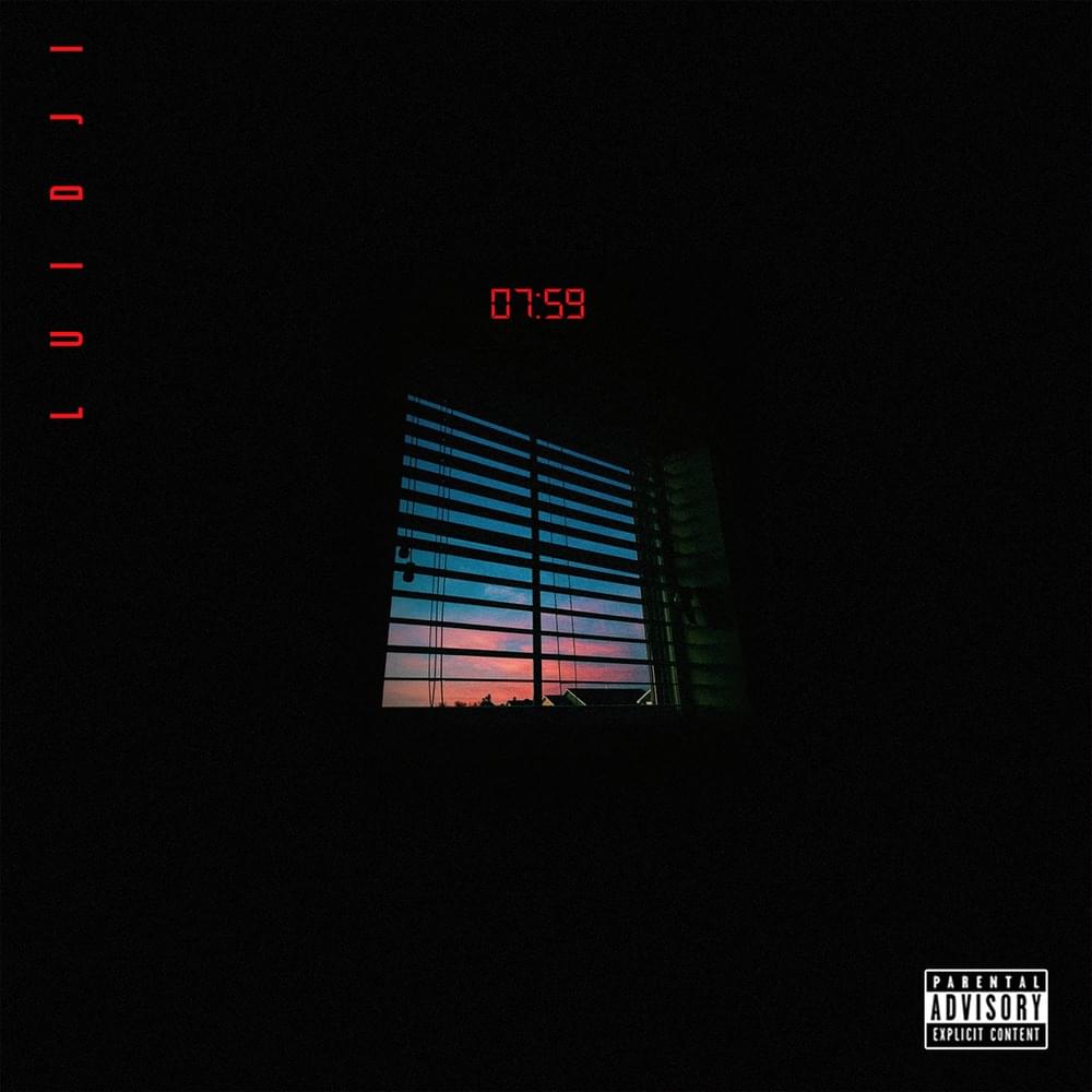Album cover art for "7h59" by Luidji