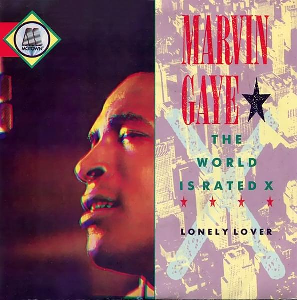 Album cover art for "The World Is Rated X" by Marvin Gaye