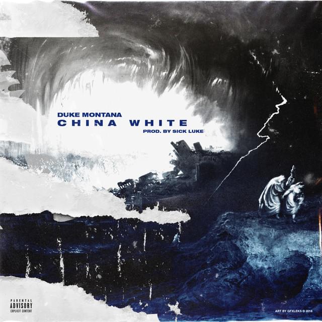 Album cover art for "China White" by Duke Montana