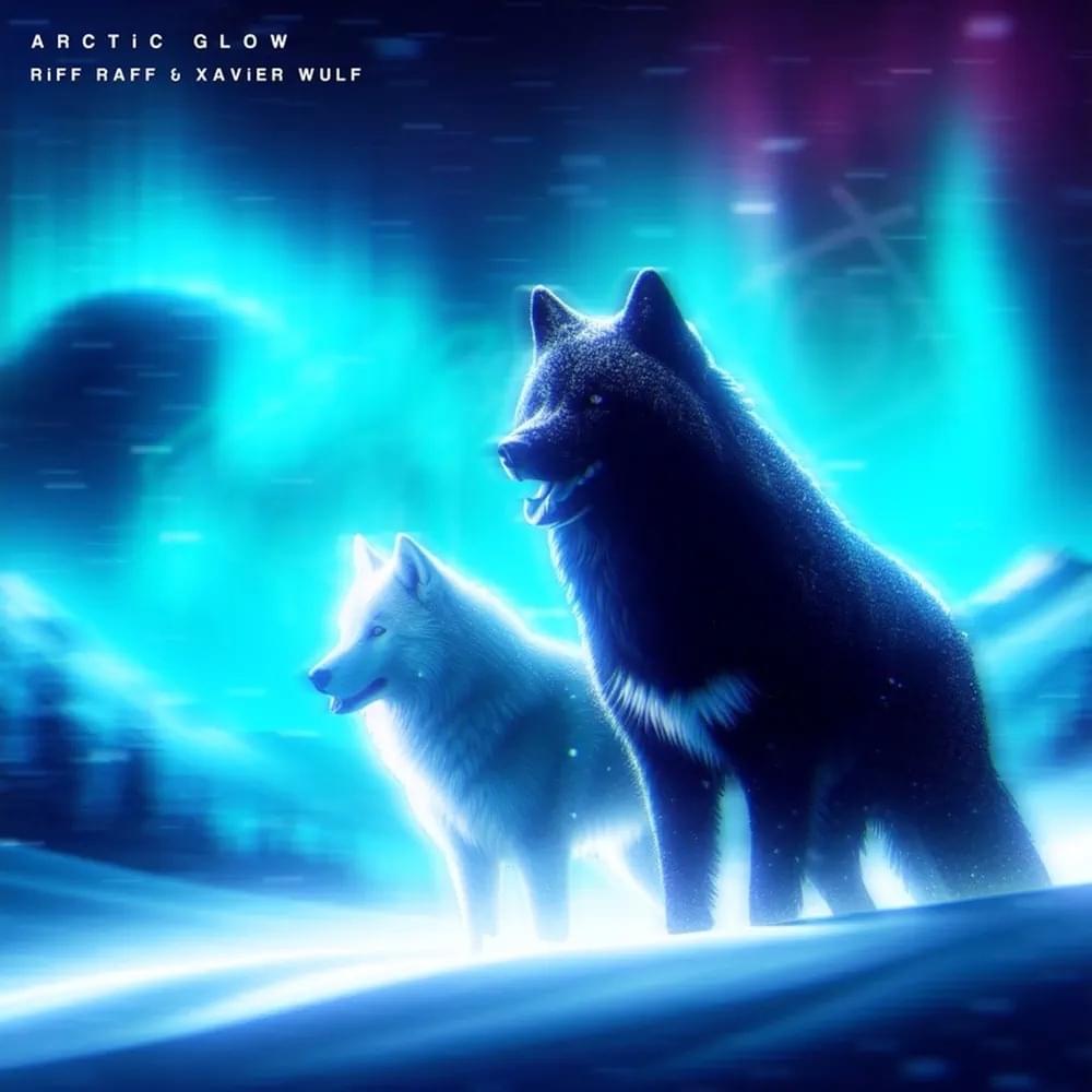 Album cover art for "ARCTiC GLOW" by RiFF RAFF & Xavier Wulf